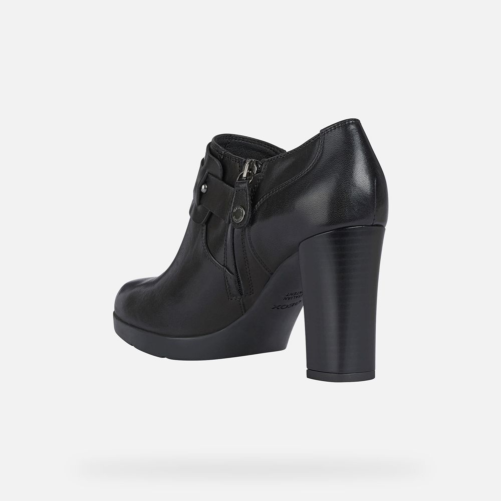 Geox Bayan Topuklar Siyah - Anylla Uzun - LPD-812963